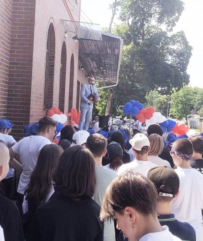 Uroczyste otwarcie dworca PKP w Ozimku po rewitalizacji